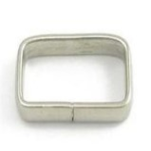 Loop plat 20 mm 6mm breed per 10 st.